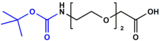 108466-89-3,BocNH-PEG2-CH2COOH,叔丁基二聚乙二醇乙酸