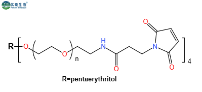 4ARM-PEG-MAL,四臂PEG马来酰亚胺,357277-62-4