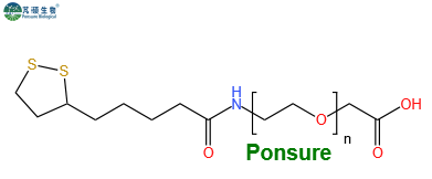LA-PEG-COOH,硫辛酸PEG羧基,Lipoic acid-PEG-COOH