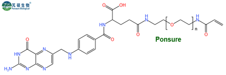 FA-PEG-ACA,叶酸PEG丙烯酰胺