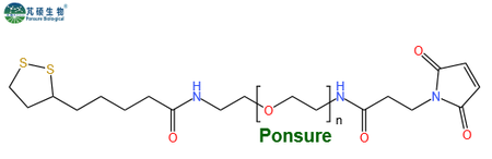 LA-PEG-Maleimide,硫辛酸PEG马来酰亚胺,LA-PEG-MAL