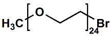 mPEG24-Br,甲氧基二十四聚乙二醇溴