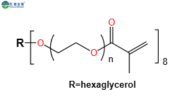 8ARM-PEG-MAc,八臂PEG甲基丙烯酸酯,8ARM-PEG-Methyl Acrylate