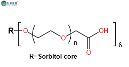 6ARM-PEG-COOH,六臂PEG羧基,6ARM-PEG-carbonyl