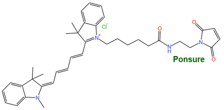 Cy5-马来酰亚胺，Cyanine5 maleimide，CY5-MAL