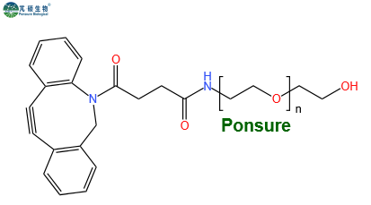 DBCO-PEG-OH,二苯基环辛炔PEG羟基