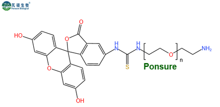 FITC-PEG-NH2,异硫氰酸荧光素PEG氨基