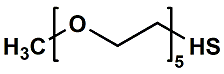 524030-00-0，mPEG5-SH，甲氧基五聚乙二醇巯基
