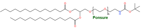 BOC-NH-PEG-DMG  二肉豆蔻酸甘油酯PEG亚胺叔丁酯