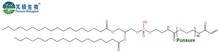 DSPE-PEG-ACA,磷脂PEG丙烯酰胺,DSPE-PEG-AM