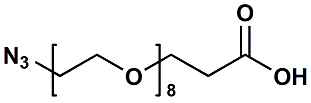1214319-92-2,N3-PEG8-CH2CH2COOH,叠氮八聚乙二醇丙酸