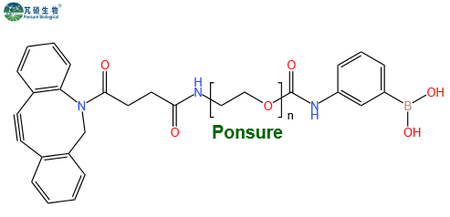 DBCO-PEG-PBA,二苯基环辛炔PEG苯硼酸