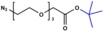 172531-36-1,N3-PEG3-CH2COOtBu,叠氮三聚乙二醇叔丁酯