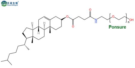 Cholesterol-PEG-OH,胆固醇PEG羟基,CLS-PEG-OH