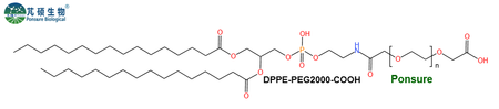 DPPE-PEG-COOH,二棕榈酰磷脂酰乙醇胺PEG羧基