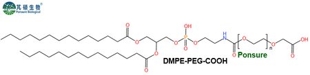 DMPE-PEG-COOH,二肉豆蔻酰磷脂酰乙醇胺PEG羧基