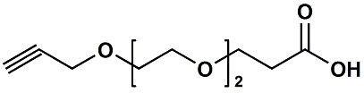 1347760-82-0，Propyne-PEG2-CH2CH2COOH，炔基二聚乙二醇丙酸