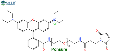 RB-PEG-MAL,罗丹明PEG马来酰亚胺