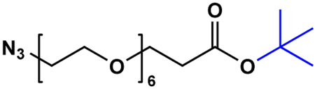 406213-76-1,N3-PEG6-CH2CH2COOtBu,叠氮六聚乙二醇丙酸叔丁酯