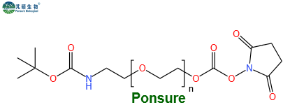 BOC-NH-PEG-NHS,叔丁氧羰基PEG活性酯
