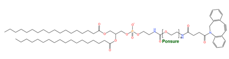 DSPE-PEG-DBCO，二硬脂酰磷脂酰乙酰胺PEG二苯并环辛烯
