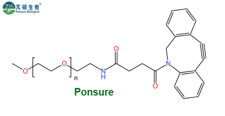 MPEG-DBCO,甲氧基PEG二苯基环辛炔,Methoxy-PEG-DBCO,MPEG-ADIBO