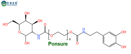 Galactose-PEG-Dopamine,半乳糖PEG多巴胺