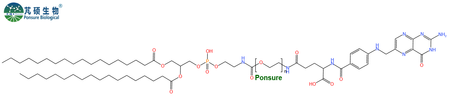 DSPE-PEG-FA,磷脂PEG叶酸,DSPE-PEG-Folate,1236288-25-7