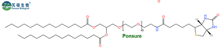DMG-PEG-Biotin,二肉豆蔻酸甘油酯PEG生物素