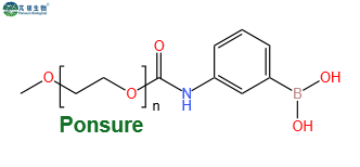 MPEG-PBA,甲氧基PEG苯硼酸,Methoxy-PEG-PBA
