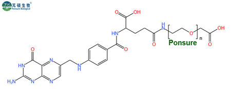 FA-PEG-COOH,叶酸PEG羧基,Folate-PEG-COOH