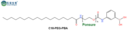C18-PEG-PBA,硬脂酸PEG苯硼酸,Stearate-PEG-PBA