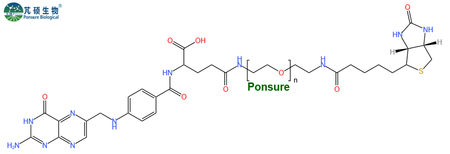 FA-PEG-Biotin,叶酸PEG生物素